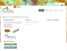 Tablet Screenshot of peckoltia.co.za